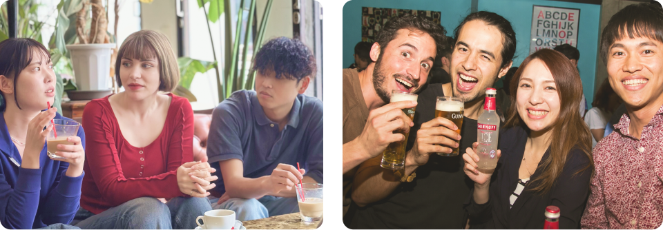 英会話カフェ・国際交流パーティ
