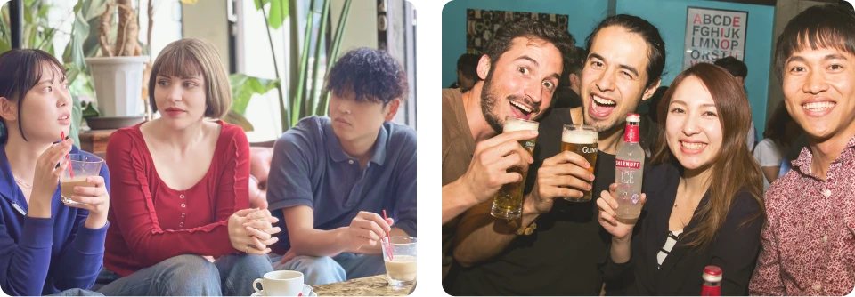 英会話カフェ・国際交流パーティ