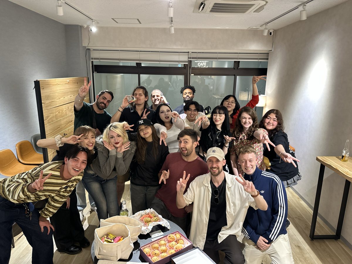 International Party の集合写真